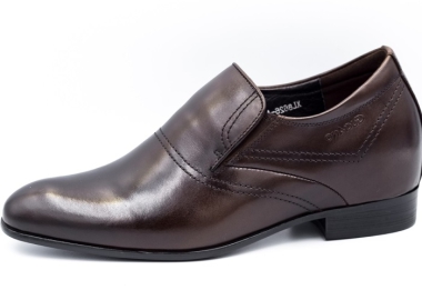 Guciano XL8626-A1- Màu Cofe - Mẫu giày Công Sở Tăng Chiều Cao 6,5cm Đà Nẵng