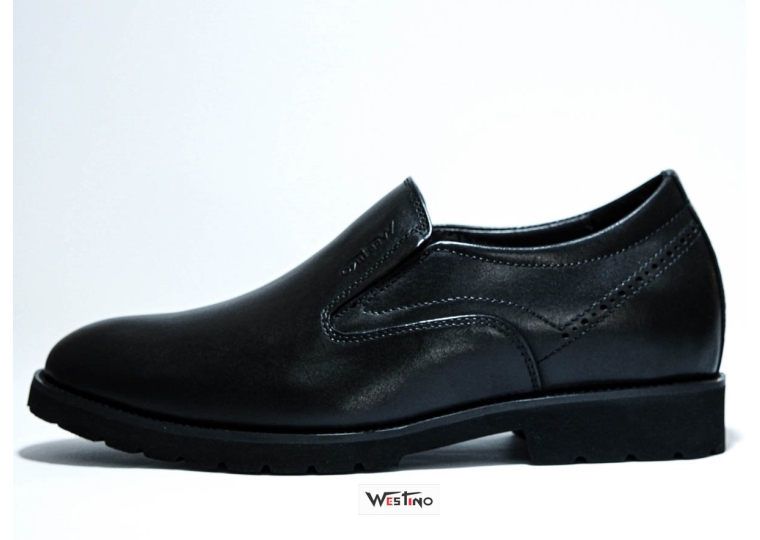 Westino A997-1 - Màu Đen - Giày Đen Sang Trọng, Tăng Chiều Cao 6,5cm Đà Nẵng 