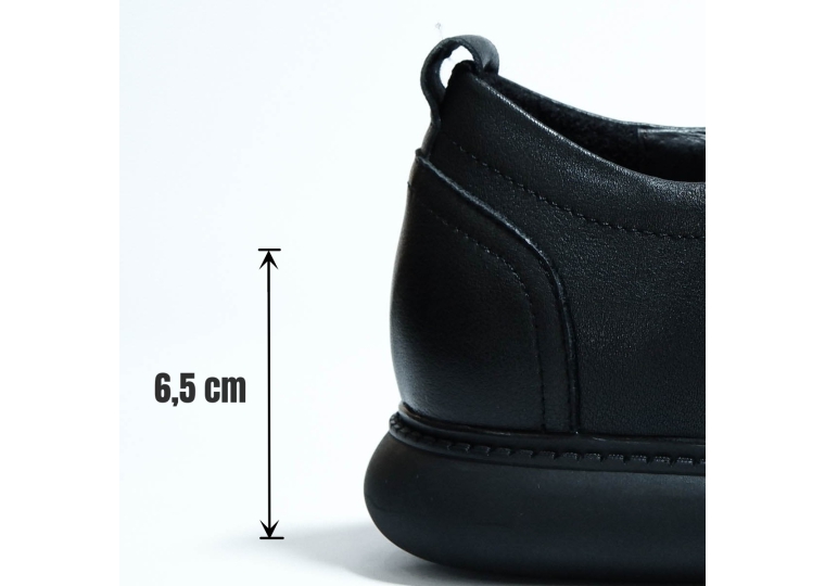 Westino S823-8 - Màu Đen- Giày Phong Cách Trẻ Trung, Tăng Chiều Cao 6,5cm Đà Nẵng  