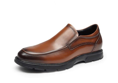 Westino A1704 - Màu NÂU - Giày Xỏ Công Sở Tăng Chiều Cao đến 6,5 cm  