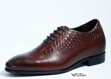 Guciano A025-K24 - Màu Đỏ Đô - Giày Thời Trang Công Sở, Tăng Chiều Cao 6.5cm Đà Nẵng